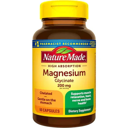 Magnesium Glycinate Supplement in Pakistan Nature Made Brand